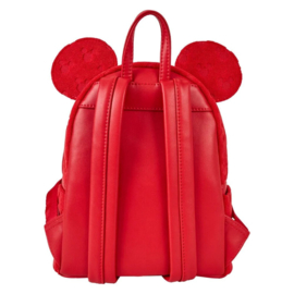 Loungefly DISNEY - Mickey "Ears Burnout" - Mini Backpack