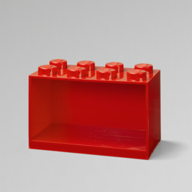 411501 - Bakstenen-plank 8 knops (rood)