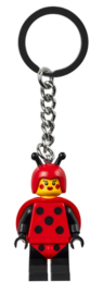 854157 - Meisje in lieveheersbeestjespak sleutelhanger