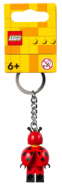854157 - Meisje in lieveheersbeestjespak sleutelhanger