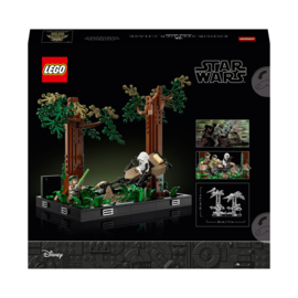 75353 - Endor speederachtervolging diorama