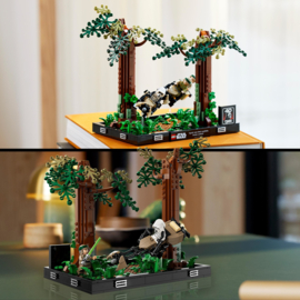 75353 - Endor speederachtervolging diorama