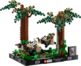 75353 - Endor speederachtervolging diorama