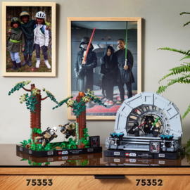 75353 - Endor speederachtervolging diorama