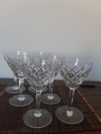Vaisselle 6 grands verres de vin en cristal