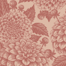 Bloemen Behang Vintage | Petals in Ink - Celestial