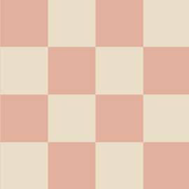Behang Checkmate - Pink