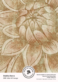 Proefstaal Dahlia Dawn - Vintage