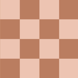 Behang Checkmate - Brown