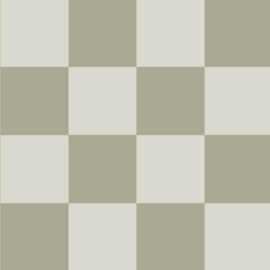 Behang Checkmate - Green