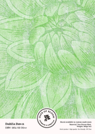 Proefstaal Dahlia Dawn - Olive