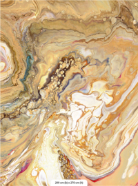 Behang Marble - Champagne