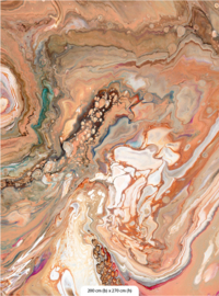 Behang Marble - Symphony of sands