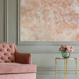 Bloemen Behang Vintage | Dahlia Dawn - Sunrise