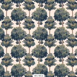 Behang Tapestry Tree - Green