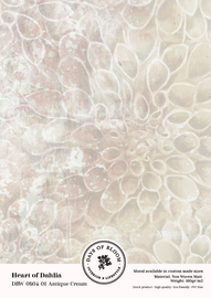 Proefstaal Heart of Dahlia - Antique Cream