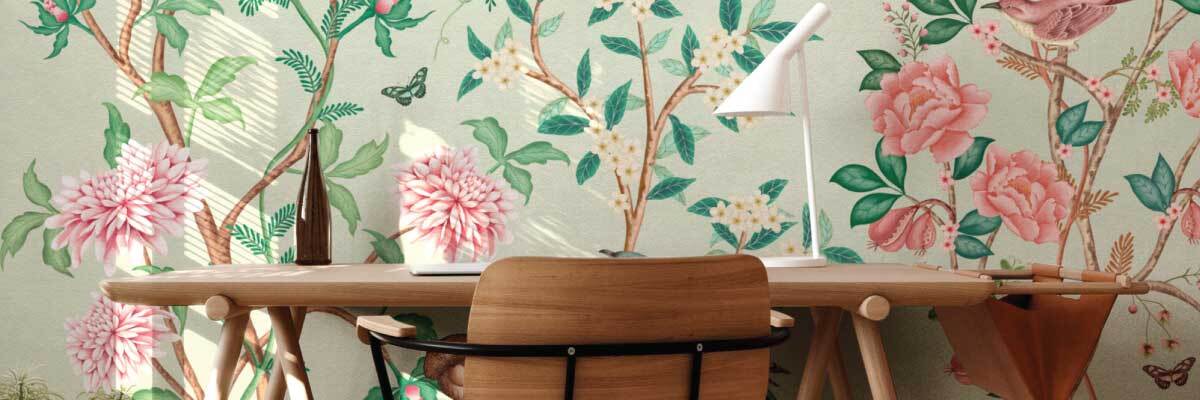 Chinoiserie behang Days of Bloom