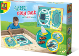 SES Outdoor zand speelmat - Water en wegen