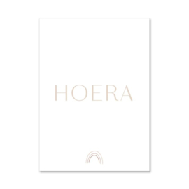 Wenskaart | Hoera