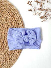 Haarband strik | lila/blauw
