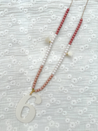 Ketting met kwastjes neutraal | 6