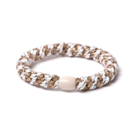 Elastiek/armband | White Goldtwist