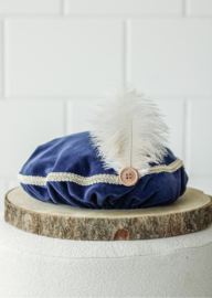 Deluxe pietenmutsje blauw | mini