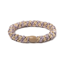 Elastiek/armband | Lavender Light Goldtwist