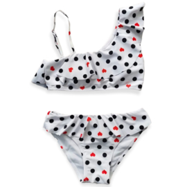 Bikini "stippen en hartje"