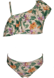 Bikini "tropisch zalm"