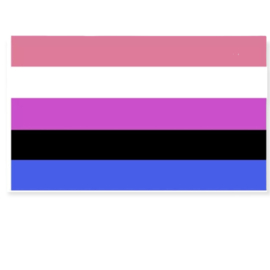 Vlag "genderfluïd"