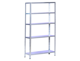 Practo - Opbergrek Gegalvaniseerd staal - 190x100x40 cm - Max 325kg - Stevig