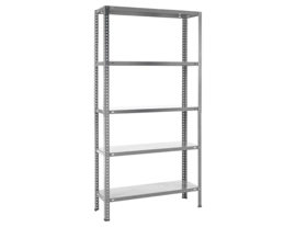 METALEN OPBERGREK 180x90x30 5 LEGBORDEN GALVA