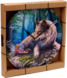 Lisa Parker Fairy Stories Fee & Wolf Bedrukte Klok