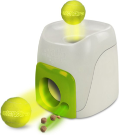 Fetch 'N Treat - Hondenspeelgoed – Apporteerspeelgoed – Inclusief Tennisbal - 16 x 16 x 20 cm