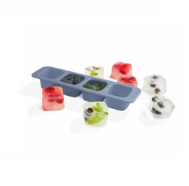 Rotho - Mini Diepvriesdoos - Kleine Diepvries Doos - Voorraad bakje - Amuse bakje - Voor babyvoeding - Set van 4 - Vaatwasser bestendig
