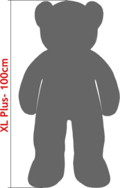 Monzana Pluche - Knuffelbeer - 100cm - Wit