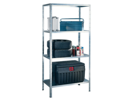 Practo - Opbergrek Gegalvaniseerd staal - 200x100x50 cm - Max 280kg - Stevig