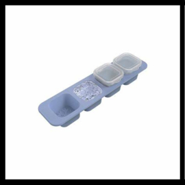 Rotho - Mini Diepvriesdoos - Kleine Diepvries Doos - Voorraad bakje - Amuse bakje - Voor babyvoeding - Set van 4 - Vaatwasser bestendig