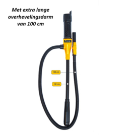 Elektrische overhevelingspomp - Op batterijen - Geschikt voor water, benzine en diesel - niet corrosieve vloeistoffen