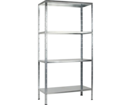 Practo - Opbergrek Gegalvaniseerd staal - 200x100x50 cm - Max 280kg - Stevig