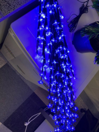 Kerstbloesem, 180 cm, 200 LED's, blauwe verlichting, kerstboom, kerstversiering, voor binnen/buitengebruik