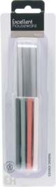 Excellent Houseware - Schilmessenset - 4-delig op kaart