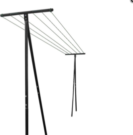 Set van 2 droogpalen + 60M draad inbegrepen