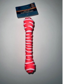 Honden speelgoed – Hondenspeelgoed – Speelgoedbot – bot – met piep - roze – 18 x 6 x 3,5 cm
