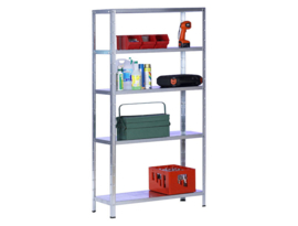 Practo - Opbergrek Gegalvaniseerd staal - 190x100x40 cm - Max 325kg - Stevig