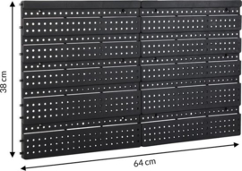 Gereedschappenwand - Stapelbare Opbergboxen 30 Stuks - 360x380mm