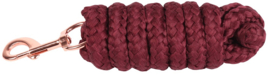 Halstertouw Soft Musketon Rosegold 1.8m