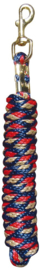 Halstertouw Musketon Goud 3m