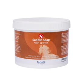 Saddle Soap with sponge 500 ml